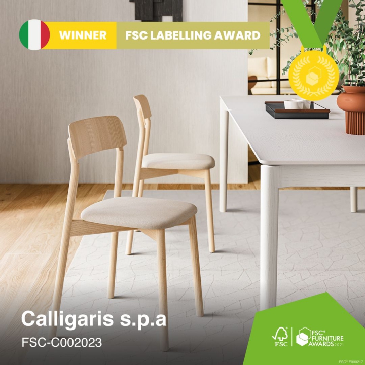 Calligaris riceve il premio FSC® Furniture Awards 2021